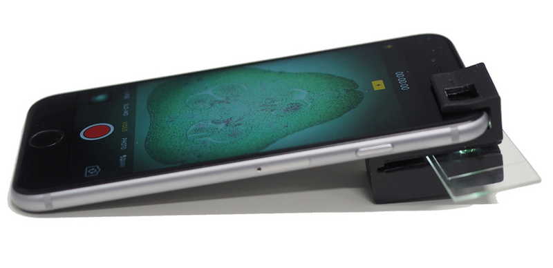 3D-Printed Clip-On Turns Smartphones Into Microscopes