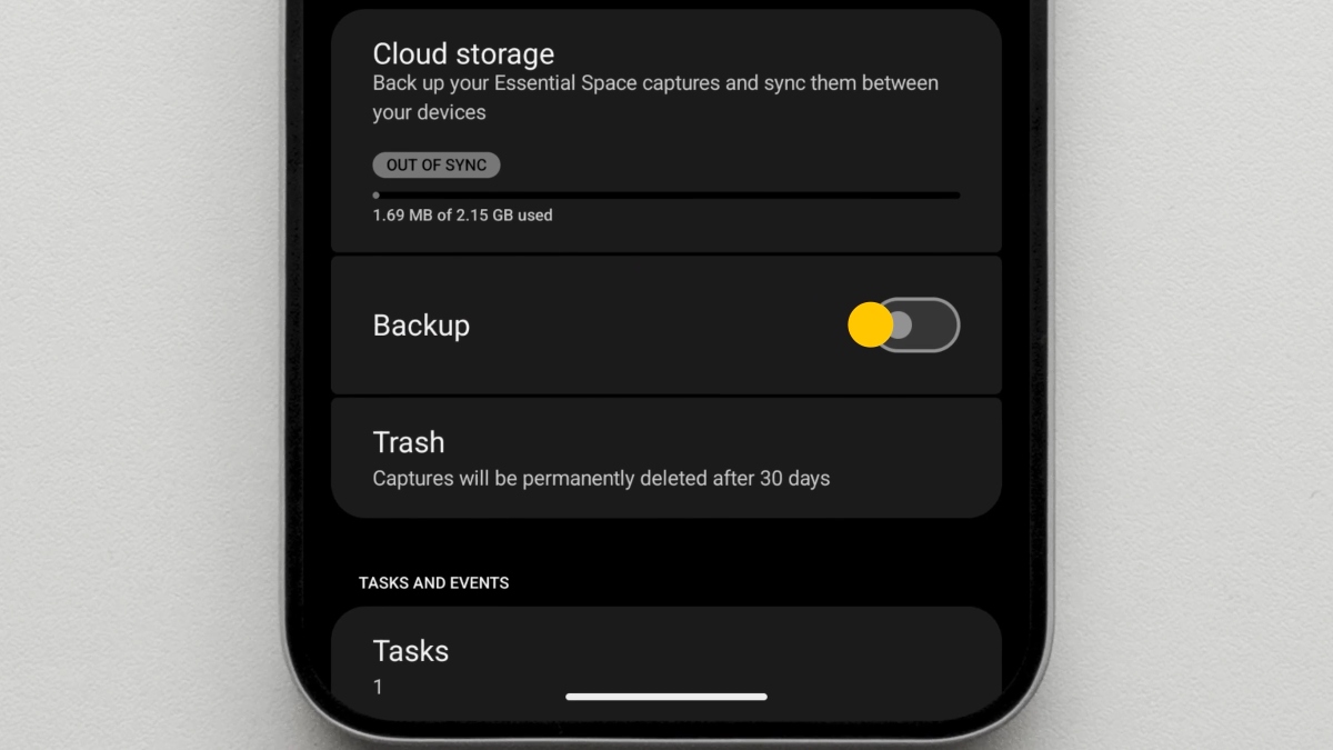 Nothing's Essential Space Updated With Cloud Storage for Data Backup,  Sync Across Handsets