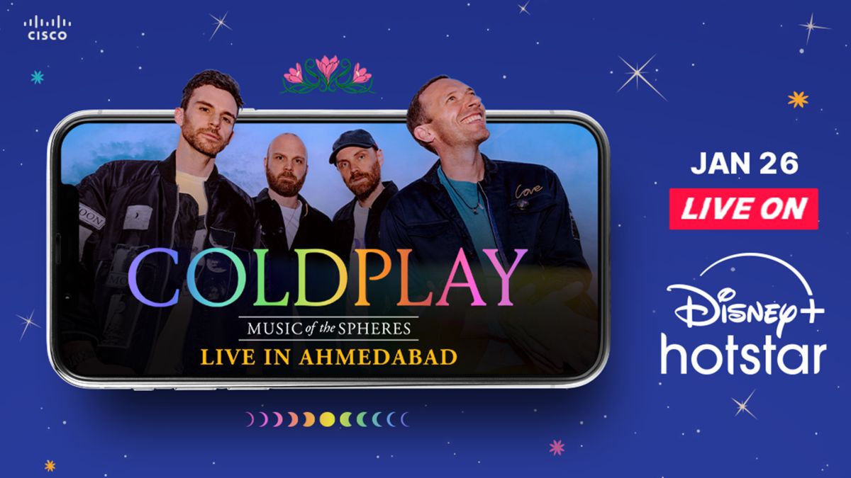 Coldplay's Music of the Spheres Ahmedabad Concert to Be Streamed Live on Disney+ Hotstar on January 26