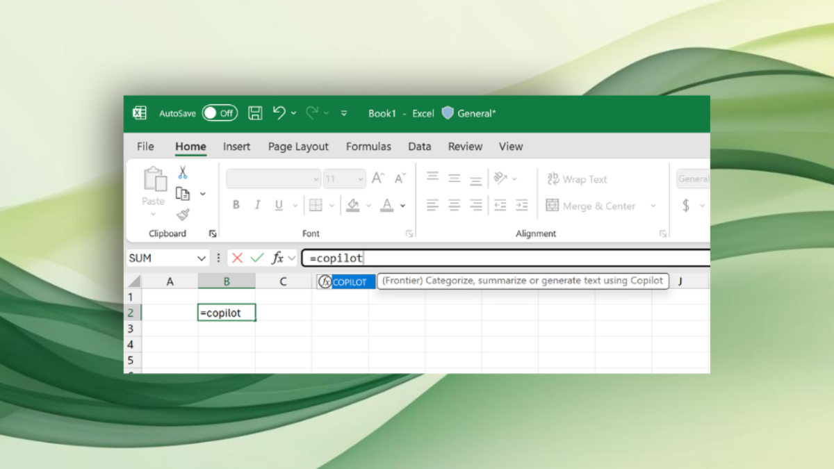 Microsoft Excel Tests New Copilot Function With Ability to Classify Data, Generate Summaries and More Microsoft Excel Tests New Copilot Function With Ability to Classify Data, Generate Summaries and More