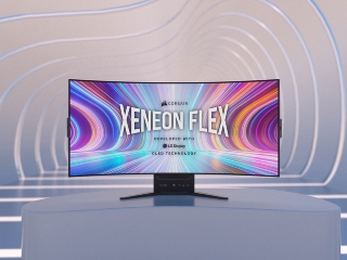 Corsair Xeneon Flex OLED 45-Inch Bendable Gaming Monitor Announced: All Details