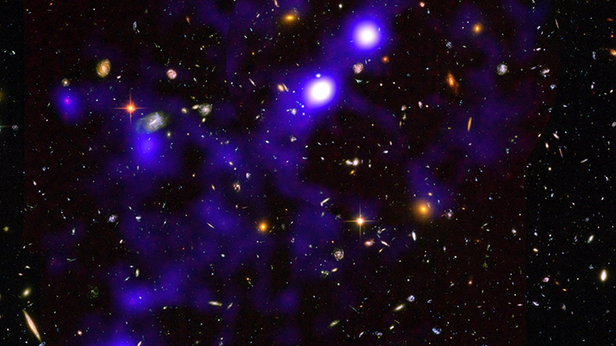 First Images of 'Cosmic Web' Reveal Maze of Dwarf Galaxies