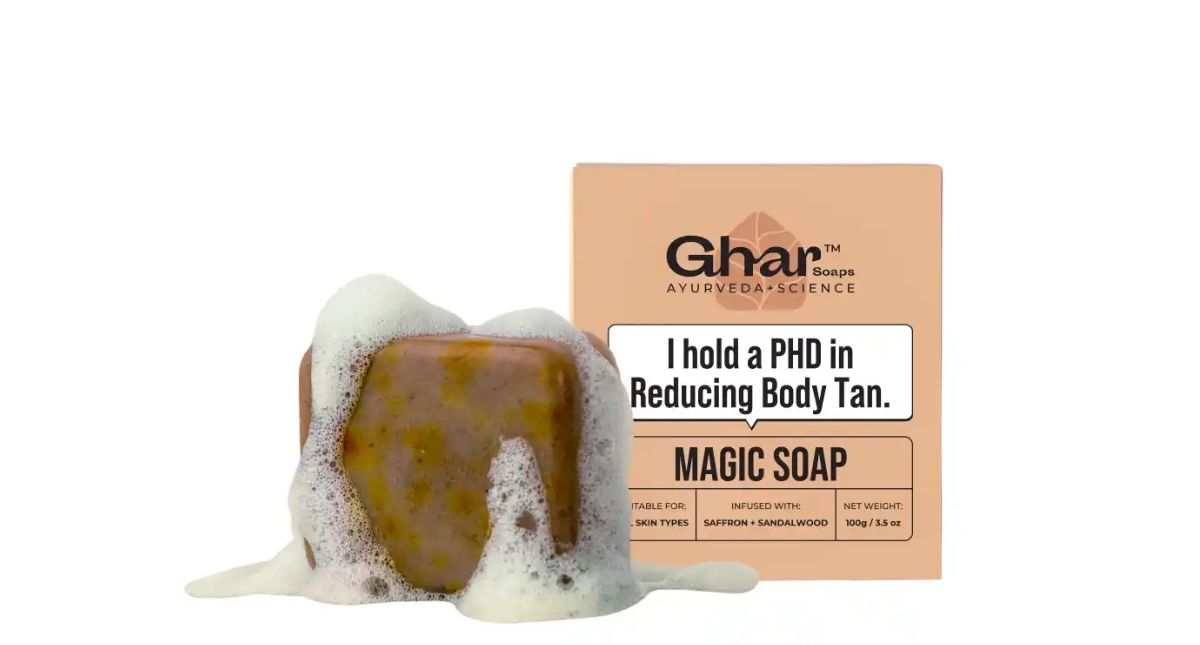 Say Goodbye to Tan & Dull Skin: Best Ghar Soaps Body Care Essentials That Actually Work