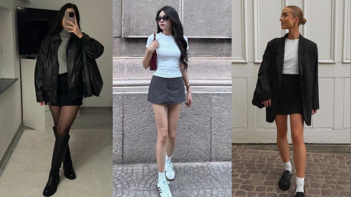 Gen-Z Style-Inspired Mini Skorts For Women That Combine High-Street Style with Comfort