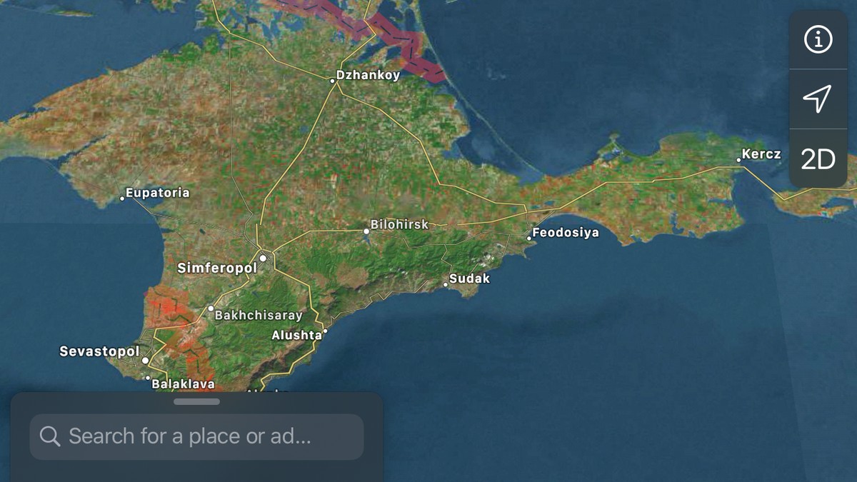 Apple Starts Showing Annexed Crimea as Russia on Apps, Ukraine Denounces Move