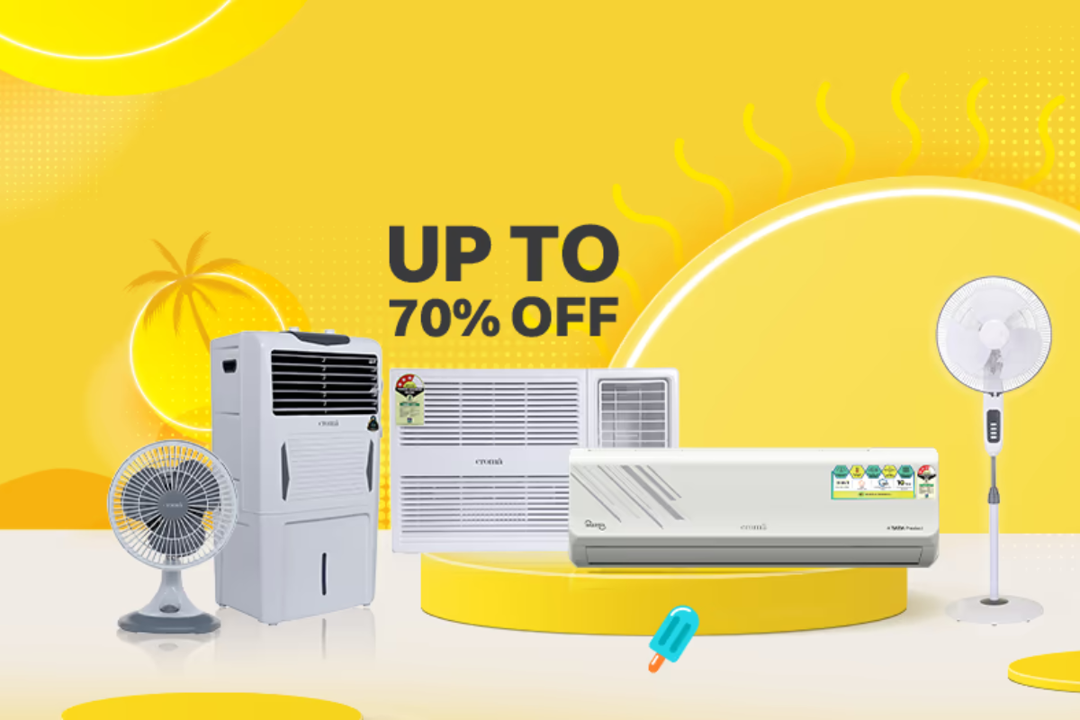 Croma Collections Sale 2023: Top Deals on Electronics to Beat the Heat