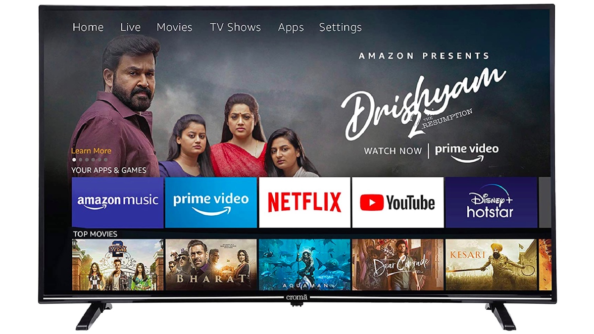 Croma Fire TV Edition Smart LED TVs Launched, Priced at Rs. 17,999 Onwards