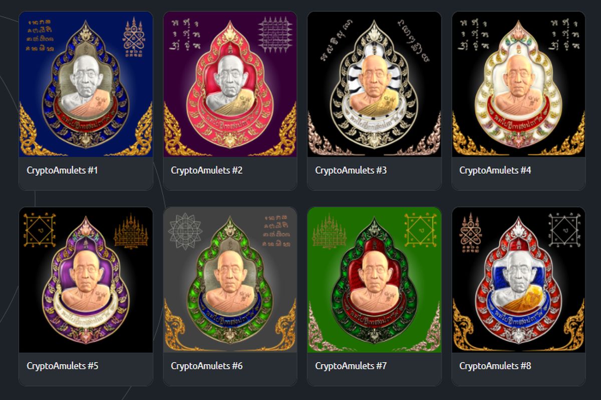 Crypto Amulets: Buddhist Digital Amulets Mark Thai Entry Into Crypto Art Craze