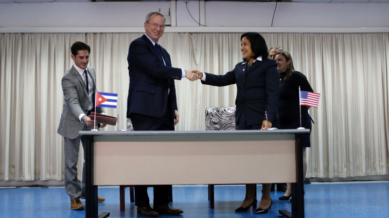 Google Signs Internet Deal With Cuba's Telecommunications Monopoly