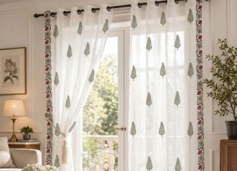 Affordable Linen & Cotton Curtains Under 1,299 for a Premium, Airy Aesthetic