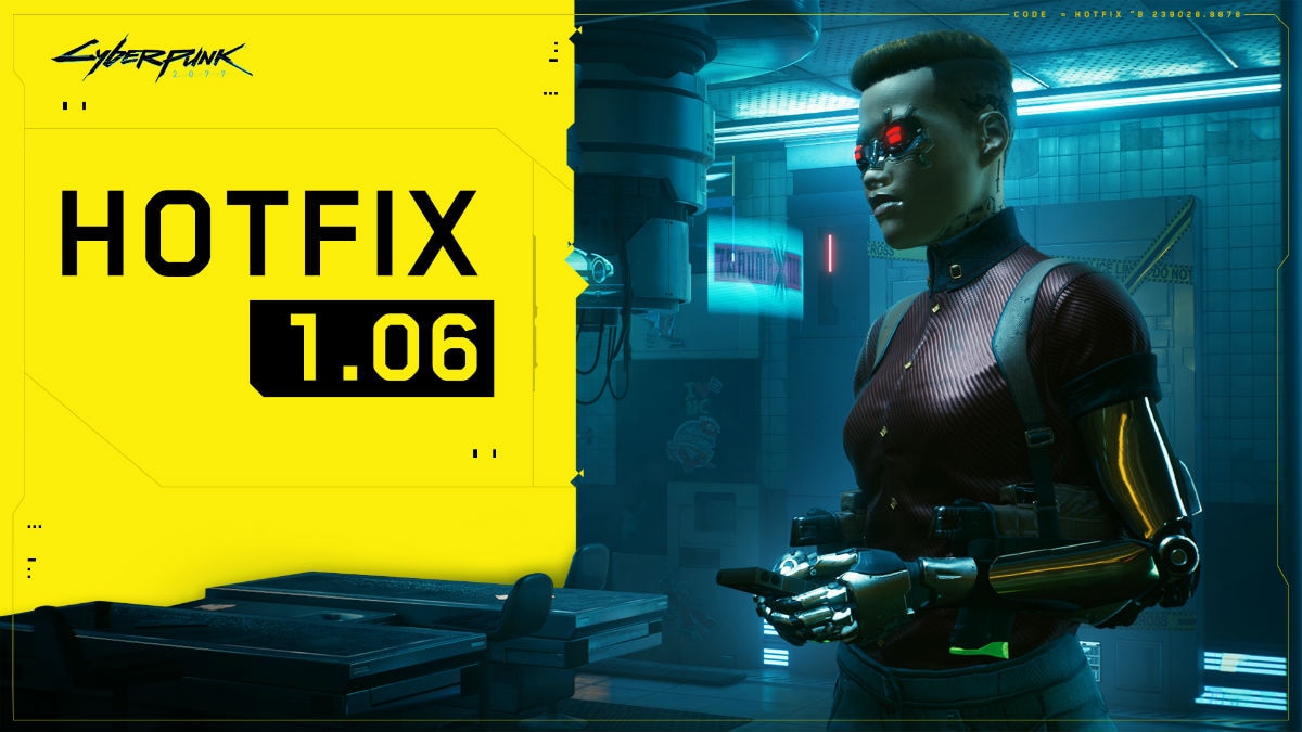 Cyberpunk 2077 Gets Hotfix 1.06, 8MB Save File Size Limit on PC Removed