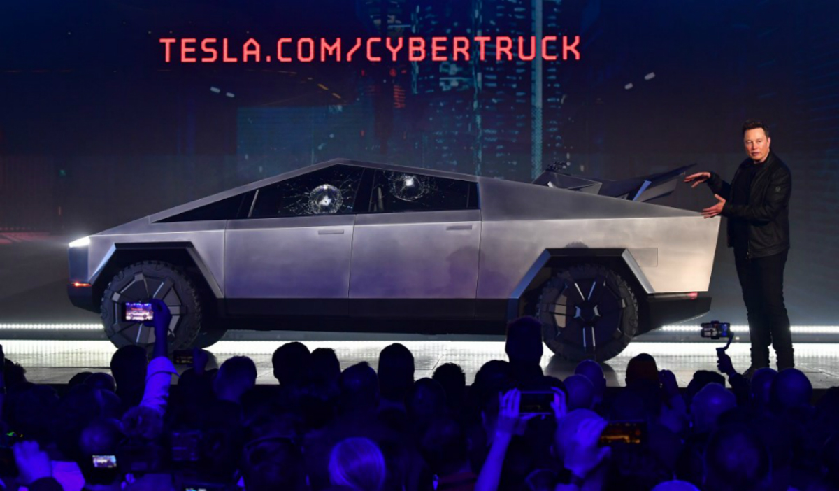 Tesla Suffers Broken Glass Mishap During Chaotic Cybertruck Launch