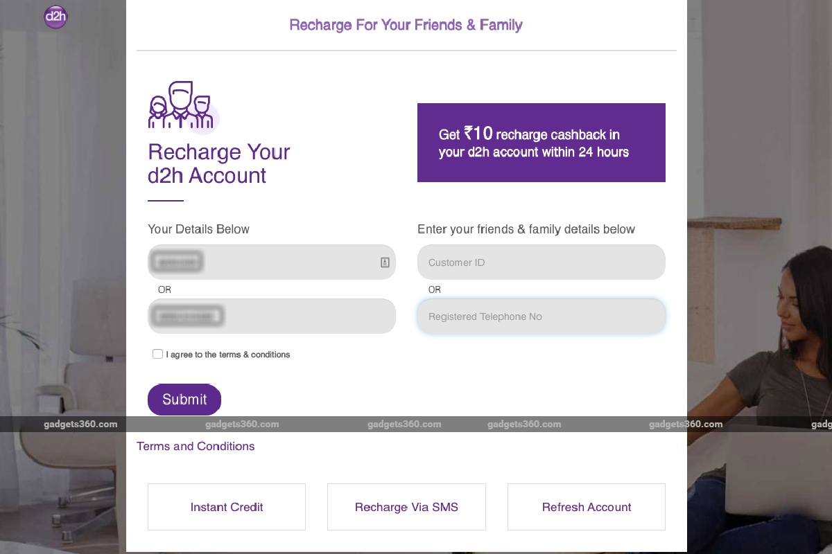 D2h to Offer Cashback to Recharge Other Users&rsquo; Accounts, Introduces Ramzaan Combo Channel Pack