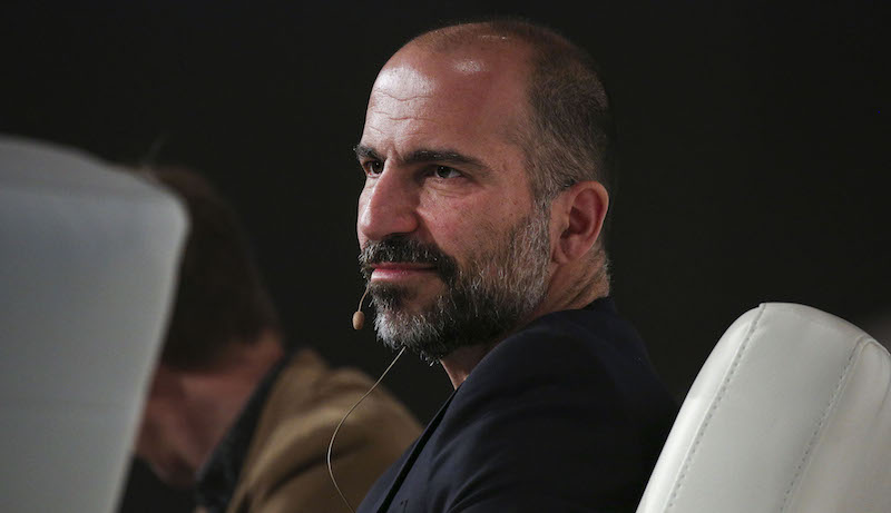 Uber CEO Says Relationship With Ex-Chief Travis Kalanick 'Fine but Strained'