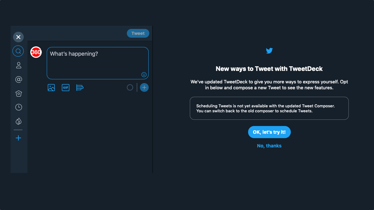 TweetDeck Gets a New Tweet Composer With Support for GIFs, Polls, Emoji, and More