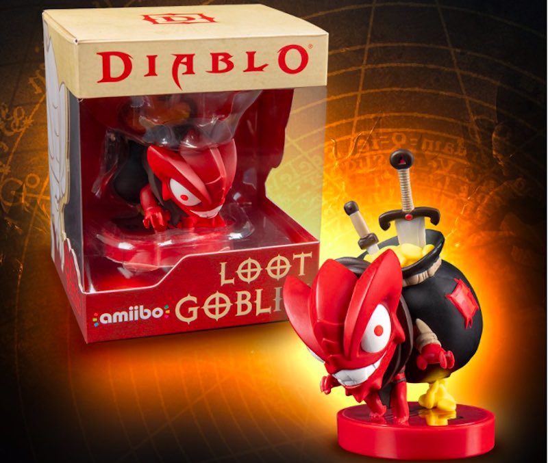 Diablo 3 Loot Goblin Amiibo for Nintendo Switch Announced