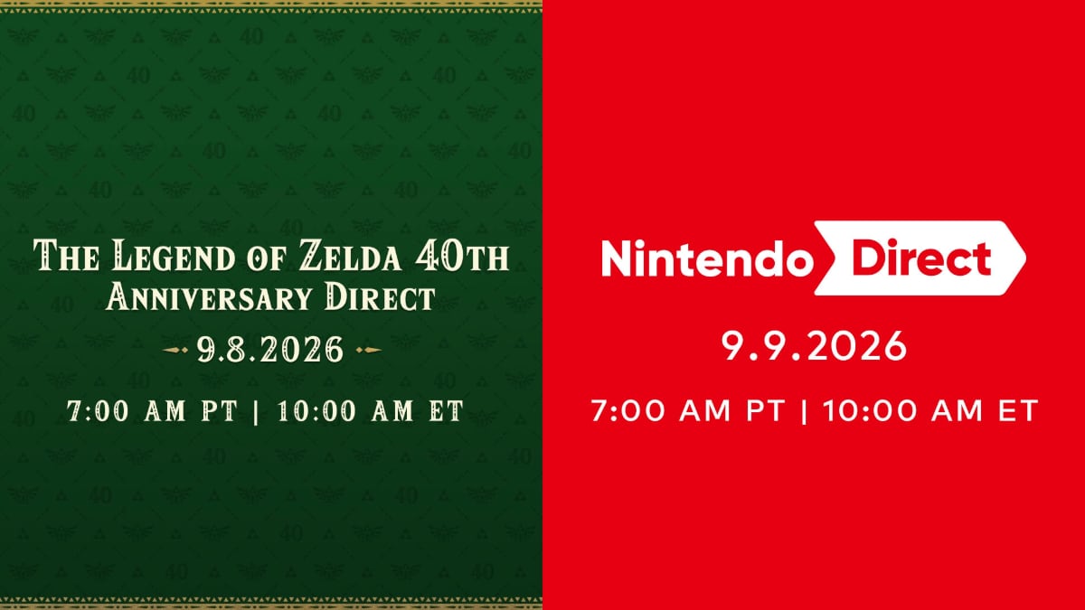 The Legend of Zelda 40th Anniversary Direct and Nintendo Direct Announced for This Week