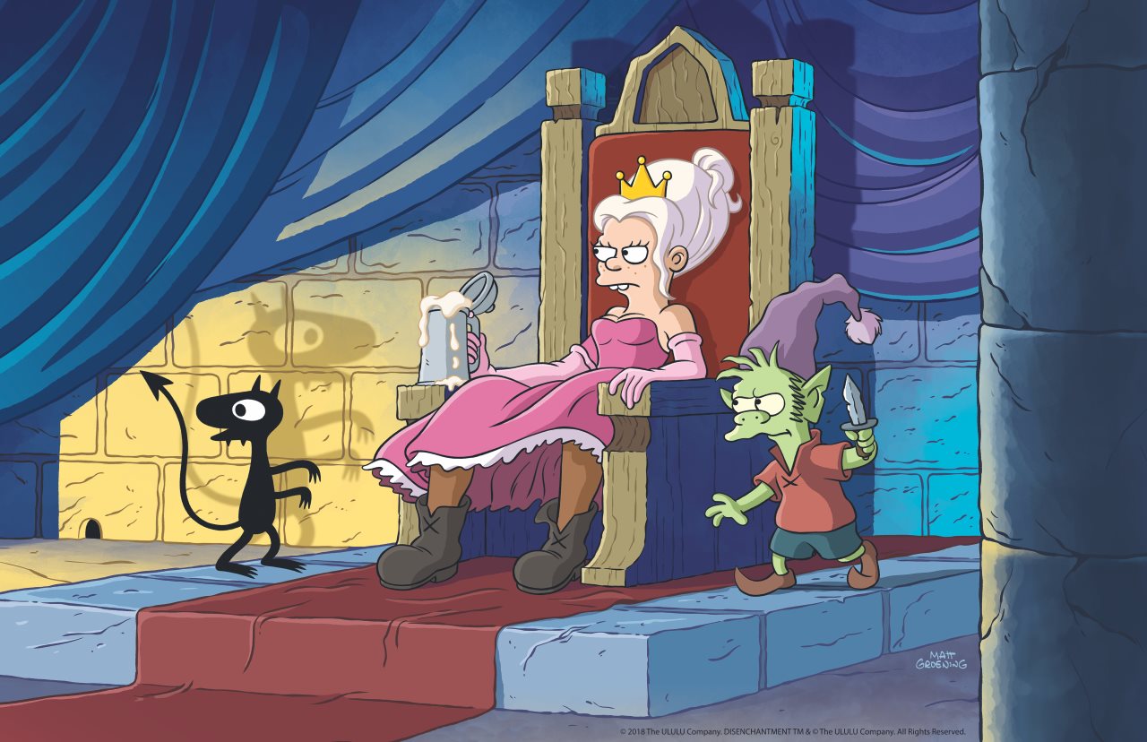 Netflix and Matt Groening's Disenchantment Gets New Trailer at San Diego Comic-Con 2018