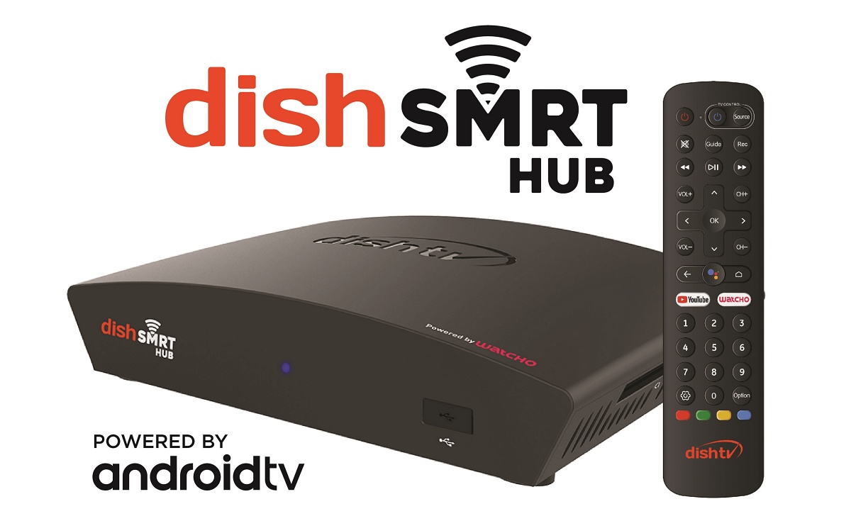 Dish SMRT Hub Android-Powered HD Set-Top Box, Dish SMRT Kit With Alexa Dongle Launched in India
