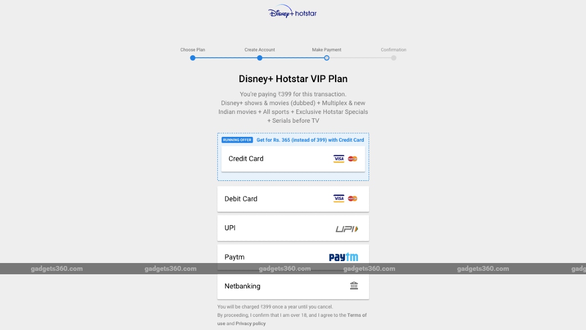 Disney+ Hotstar VIP Subscription Price Discounted for Credit Card Users Ahead of IPL 2020