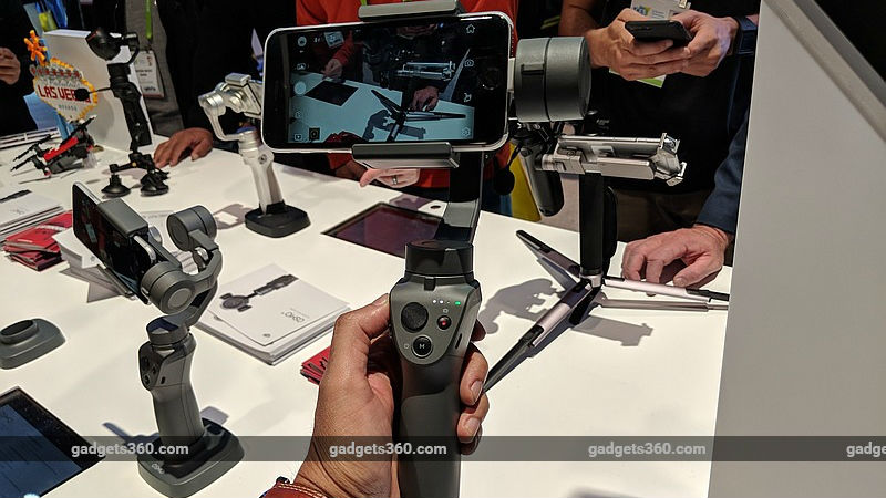 DJI Osmo Mobile 2 Handheld Gimbal Stabiliser for Smartphones Launched in India at Rs. 10,999