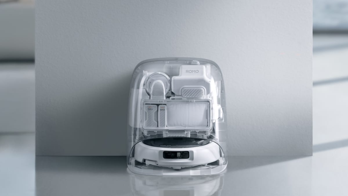 DJI Romo 2, Romo A2 Robot Vacuum Cleaners Launched With 36,000Pa Suction Power, Self-Cleaning Docking Station