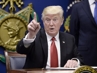 Trump Taking &#039;Serious Look&#039; at Policy Options on Amazon