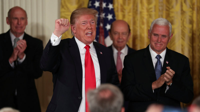 Trump Wants to Dominate Space, Moon and Mars