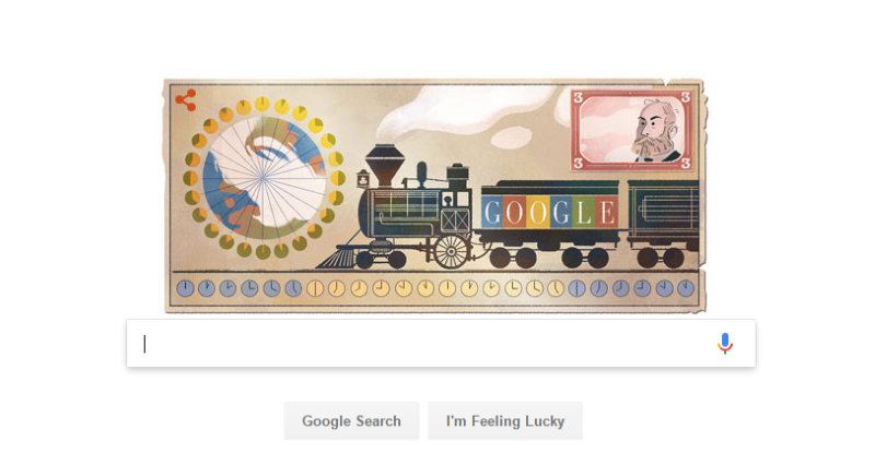 Sandford Fleming’s 190th Birthday: Inventor of World Standard Time Gets a Google Doodle