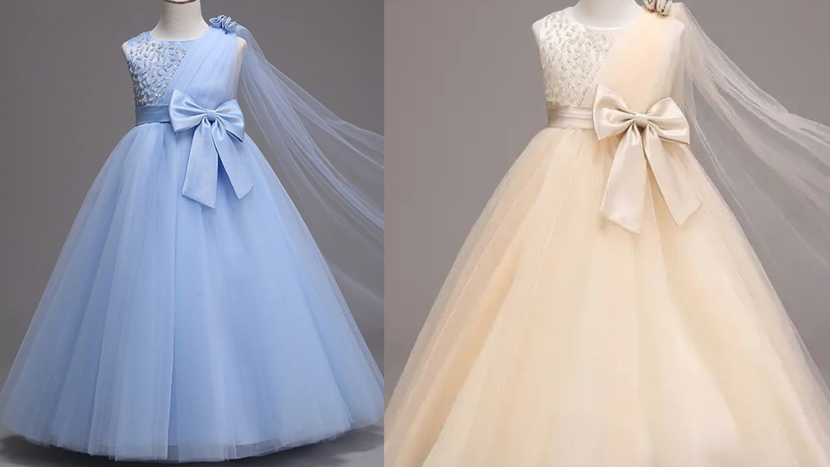 Top Gown Dresses For Little Girls: Add Flare To The Celebration