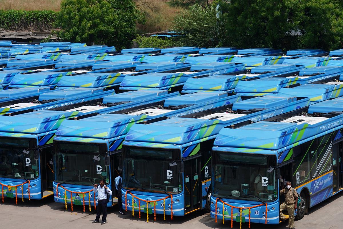 Delhi to Switch Eighty Percent of Bus Fleet to Electric Vehicles by 2025, CM Says