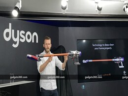 Dyson Cyclone V10 Vacuum Cleaner, Pure Cool Air Purifier Launched in India Dyson Cyclone V10 Vacuum Cleaner, Pure Cool Air Purifier Launched in India