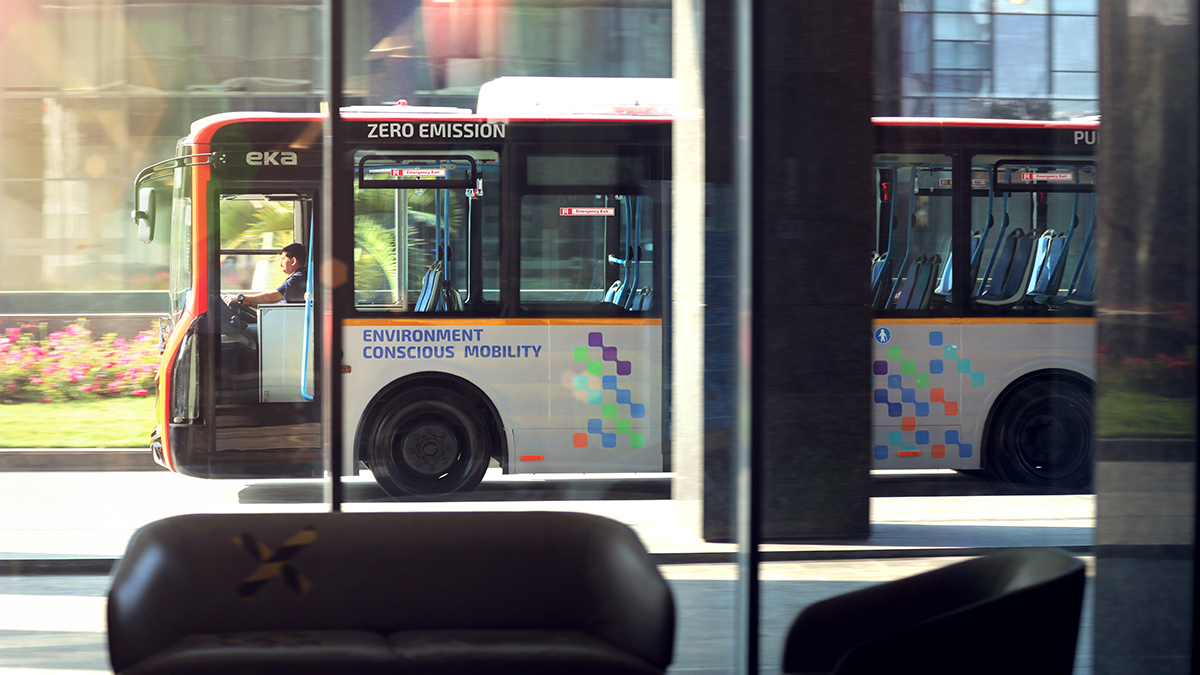 EKA E9 Electronic Bus With 200KW Motor Unveiled in India