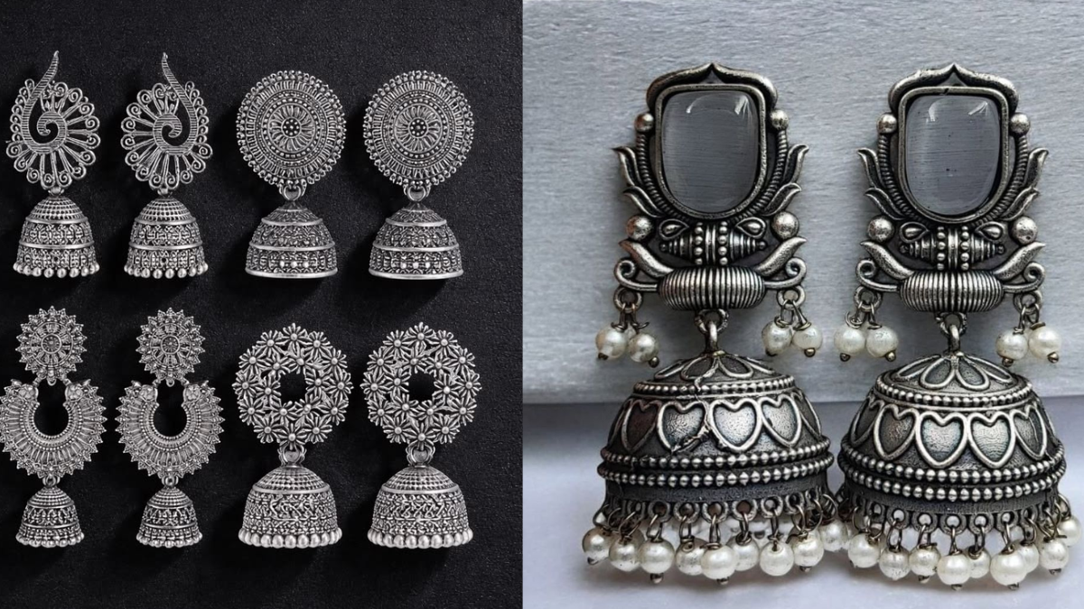 Top Oxidised Silver Jhumkas under Rs. 499: Get Festive Ready With Trendy Picks