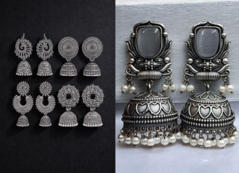 Top Oxidised Silver Jhumkas under ₹ 499: Get Festive Ready With Trendy Picks