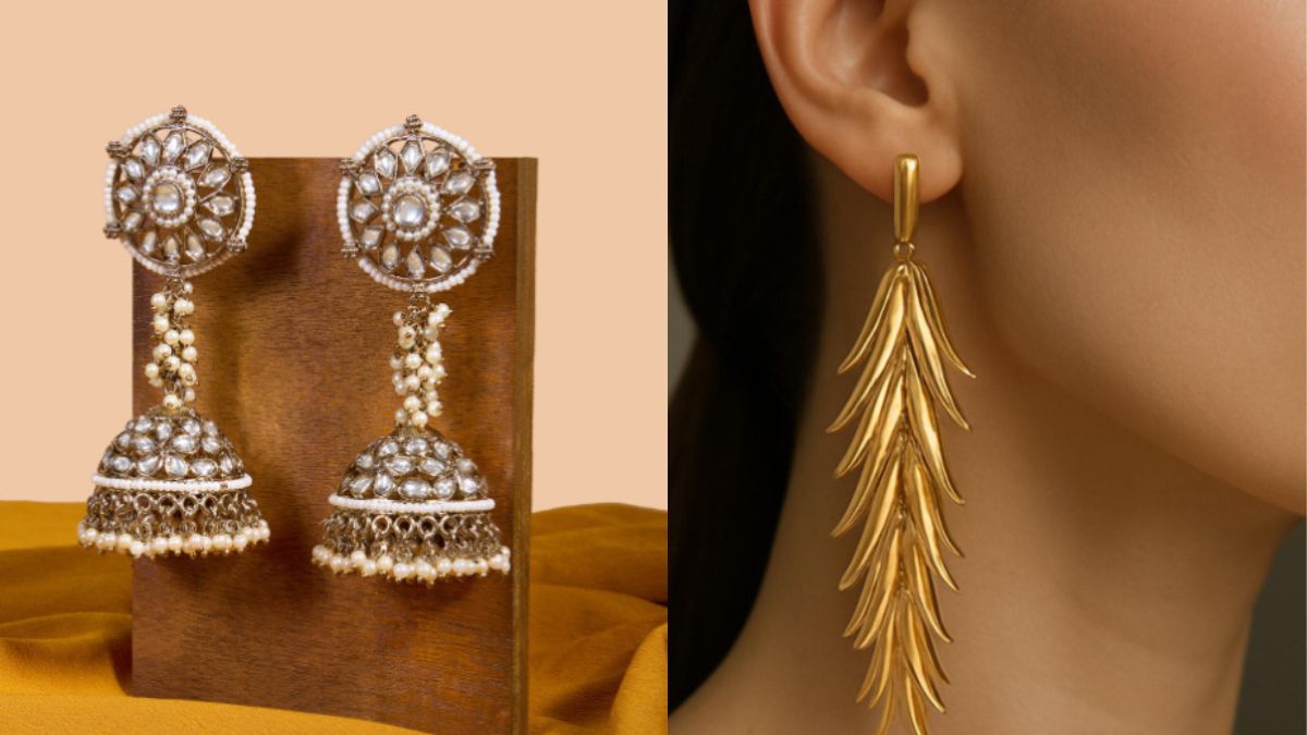Myntras Top 5 Gold Plated Earrings for the Festive Season