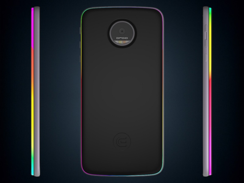 Moto Z Series Gets a New Moto Mod - The 'Edge' LED Notification Light
