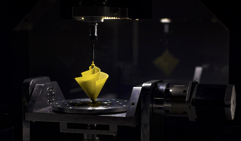 Meet Ethereal Machine's Halo, a '5D Printer' That's Just Won the Best of Innovation CES 2018 Award
