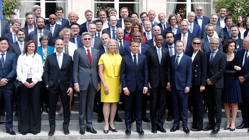 Macron Wants to Make France Gateway to Europe for Tech Firms