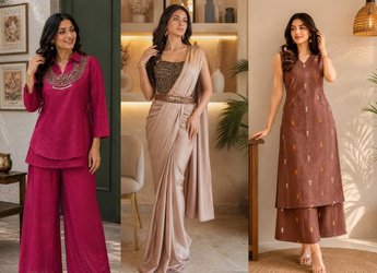 How To Look Tall in Ethnic Wear: High-Waist Sarees, Straight Kurtis, And More