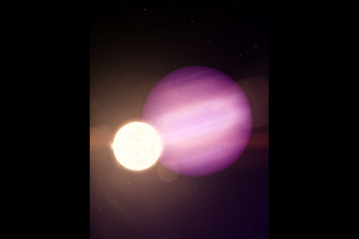 First Giant Exoplanet Found Orbiting Extinguished Star