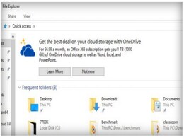 Windows 10 Users Start Seeing Ads in File Explorer Windows 10 Users Start Seeing Ads in File Explorer