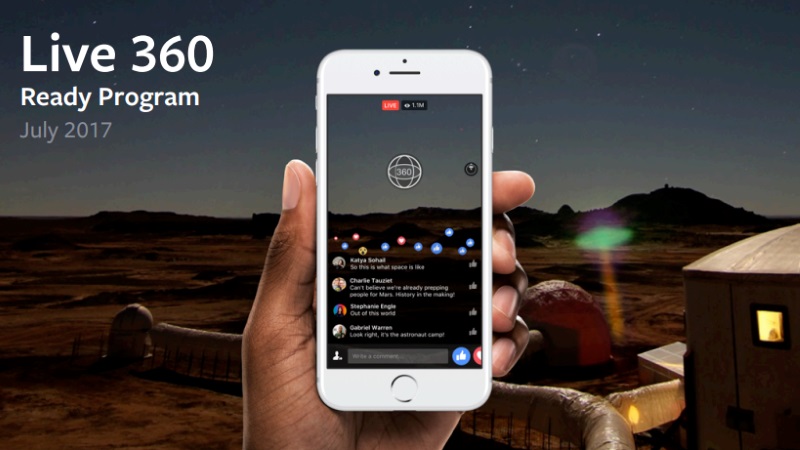Facebook Live 360-Degree Videos Now Support 4K Streaming and VR