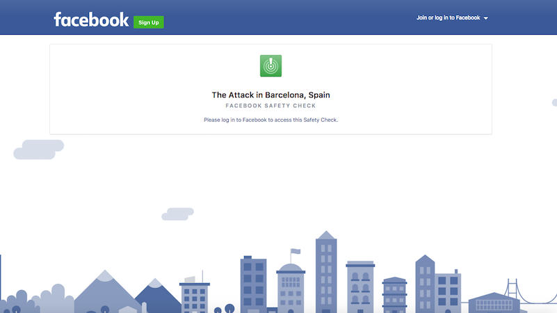Facebook, Google Activate SOS Features After Barcelona Attack