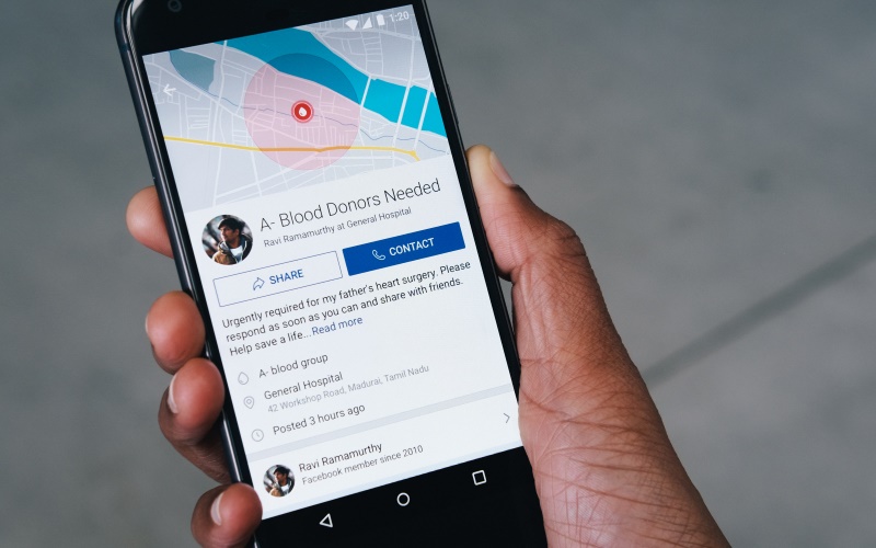 Facebook Unveils Blood Donation Features in India, Hopes to Connect Donors With Recipients