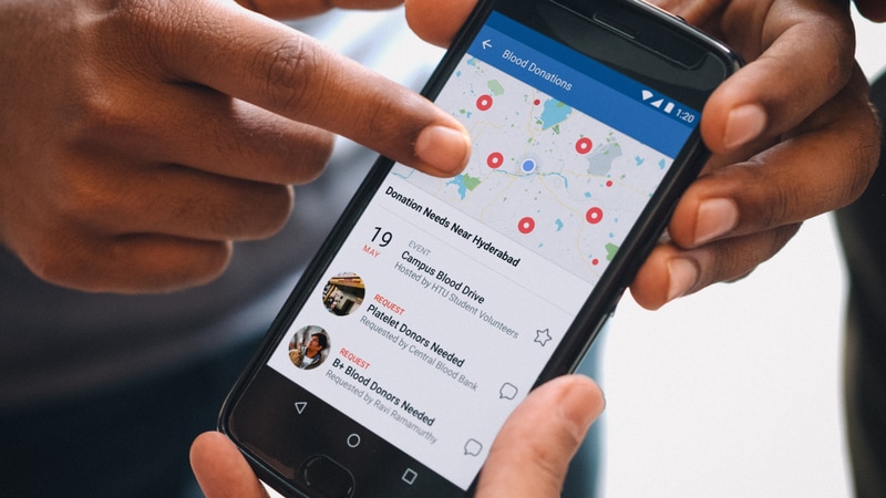 Facebook Blood Donations Hub Launched for India, Pakistan, Bangladesh Facebook Blood Donations Hub Launched for India, Pakistan, Bangladesh