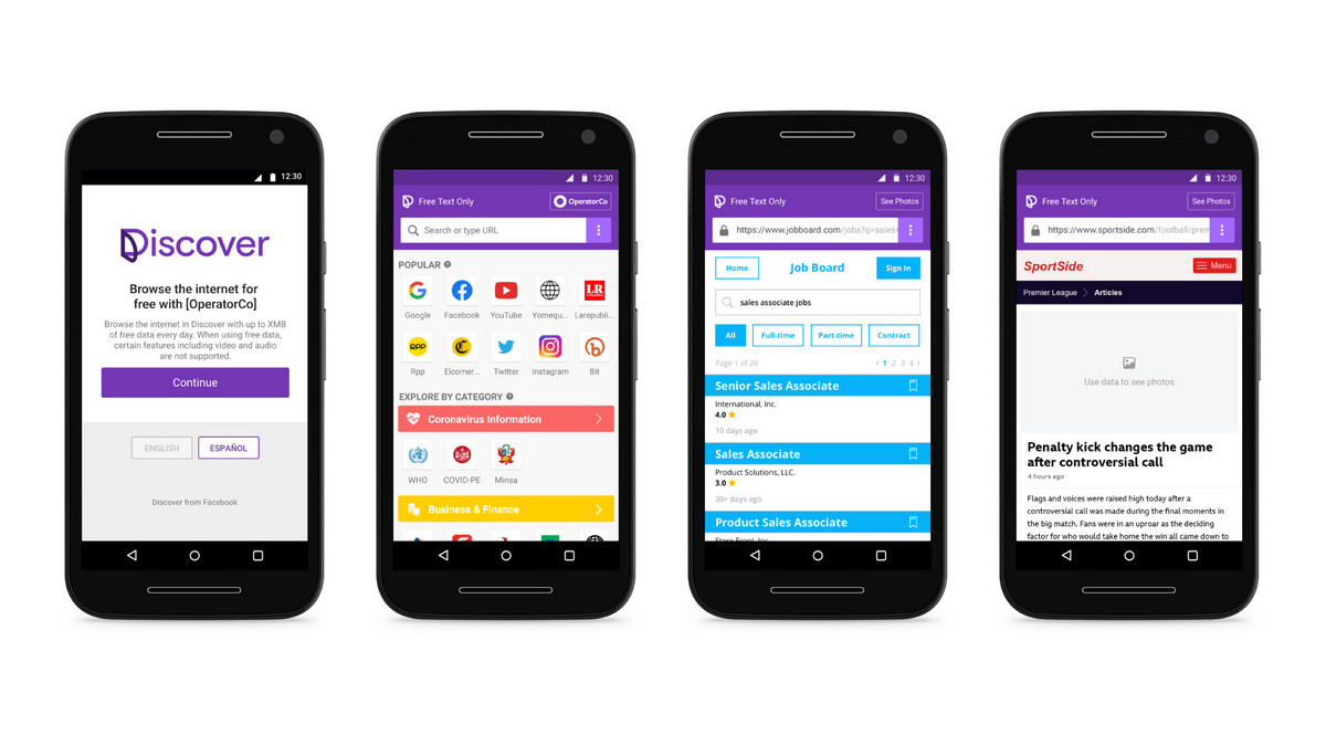Facebook Discover App Unveiled as Part of Free Basics Programme, Allows Browsing Text Versions of Any Website
