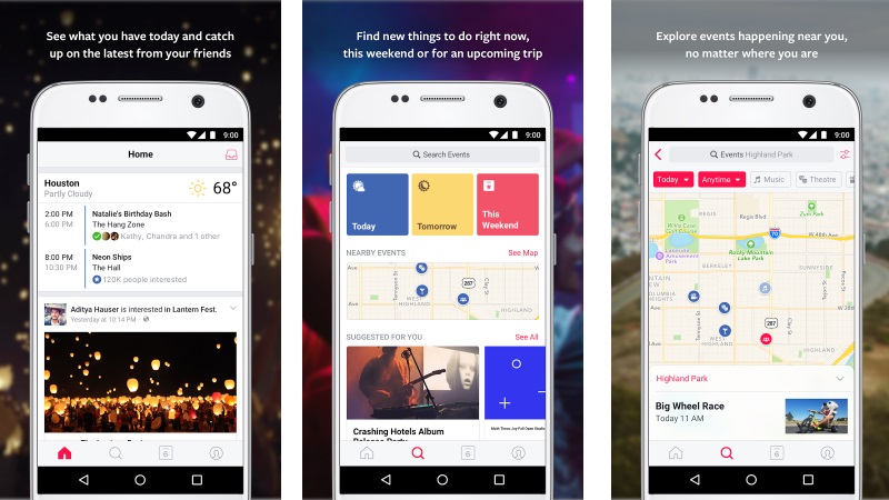 Events From Facebook App Now Available on Android