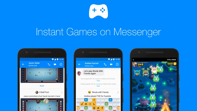 Facebook Messenger Now Rolling Out 'Instant Games' to All Users
