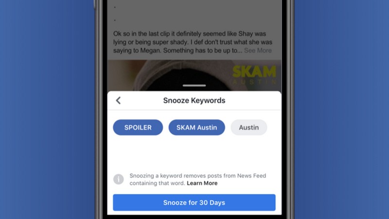 Facebook Unveils 'Keyword Snooze' Feature in Its News Feed, Enabling Users to Hide Specific Content